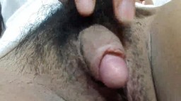 Mega clitoris en primer plano hd